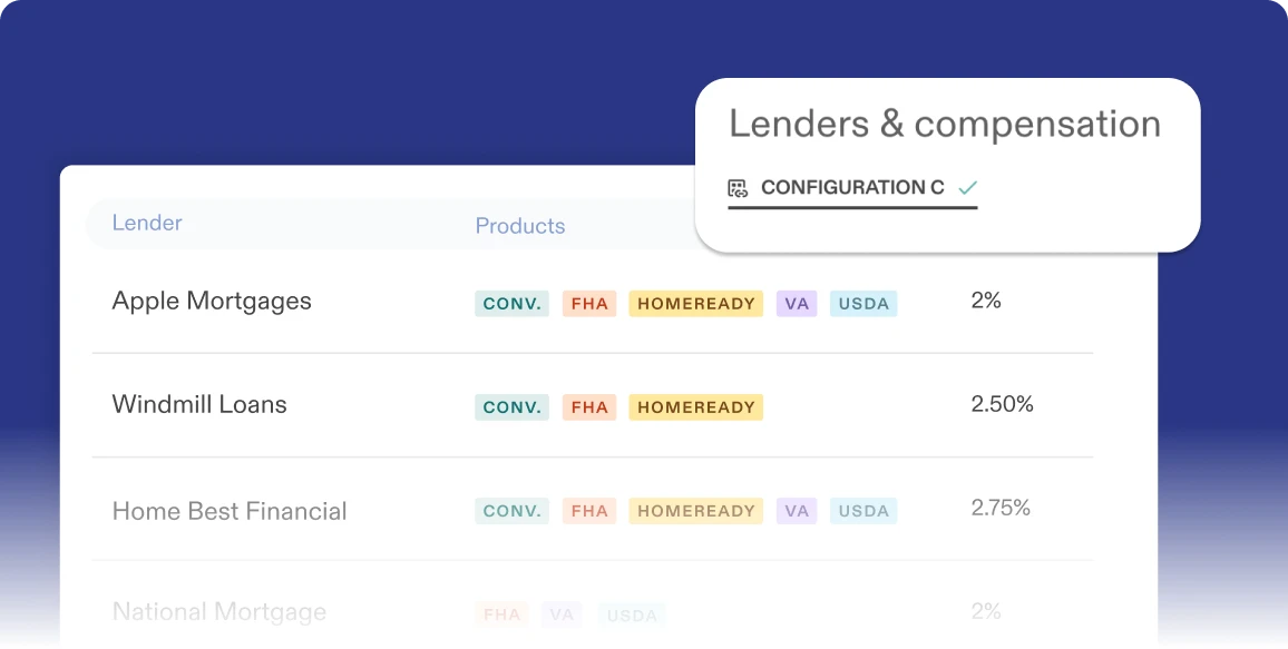 Mortgage infrastructure